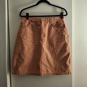 Murray's Women's Orange Knee-Length Pencil Skirt for Casual Wear